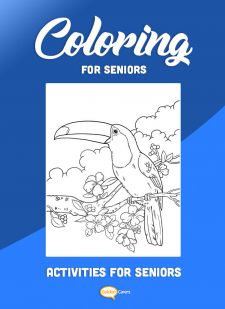 Coloring for Seniors - Tucan